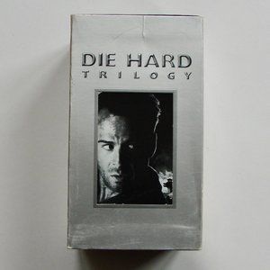 Die Hard Trilogy VHS Movie Box Set Bruce Willis Samuel L Jackson Collectible